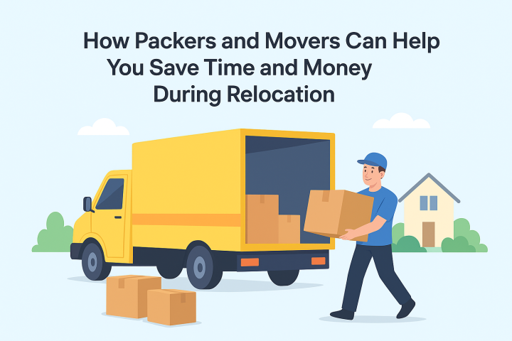 How Packers and Movers Can Help You Save Time and Money During Relocation